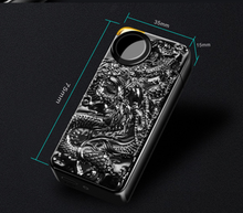 Load image into Gallery viewer, "Arna Lisa" Royal Collection - Top End Unique Business Hi Tech Touch Lighter USB Rechargeable Metal Engraving + Gift Box
