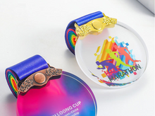 Load image into Gallery viewer, Colour Printing Crystal Medal Customise Sports/Dance