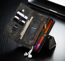 Load image into Gallery viewer, "Arna Lisa" Royal Collection - Designer Leather iPhone Case/Wallet 2 in 1 Magnetic iPhone 11 Pro Max/iPhone 11 Pro/iPhone 11