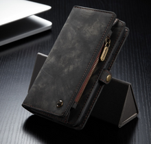 Load image into Gallery viewer, "Arna Lisa" Royal Collection - Designer Leather Samsung Case/Wallet 2 in 1 Magnetic