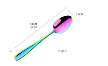 Load image into Gallery viewer, "Arna Lisa" Royal Collection - Luxury Stainless Steel Cup + Saucer + Spoon x 6 Sets