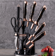 Load image into Gallery viewer, "Arna Lisa" Royal Collection - Luxury Top End Knife Set - Master Series 9 Piece