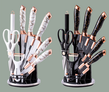 Load image into Gallery viewer, "Arna Lisa" Royal Collection - Luxury Top End Knife Set - Master Series 9 Piece