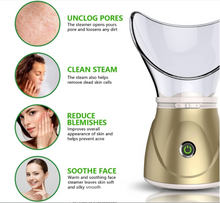 Load image into Gallery viewer, "Arna's" Royal Collection - Nano Steamer Vaporiser Humificador Machine