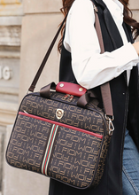 Load image into Gallery viewer, Designer Genuine Leather 2 Piece Rolling Luggage Set - Many Sizes