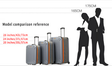 Load image into Gallery viewer, Quality Foldable Rolling Luggage Set - Many Styles - 20" or 24" Can Customise with Logo to personalise your Luggage
