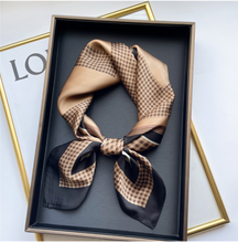 Load image into Gallery viewer, "Arna" Collection - Women's Luxury Silk Head Scarf - Many Styles