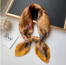 Load image into Gallery viewer, "Arna" Collection - Women's Luxury Silk Head Scarf - Many Styles