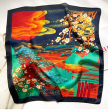 Load image into Gallery viewer, "Arna" Collection - Women's Luxury Silk Head Scarf - Many Styles