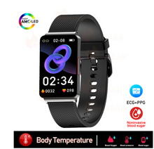 Load image into Gallery viewer, Smart Watch - Touch Screen - Sports - Waterproof - Bluetooth - Medical ECG+PPG (SPECIAL)