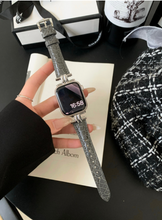 Load image into Gallery viewer, Top Quality Genuine Cow Leather Smart Watch Straps - Many Sizes & Colours