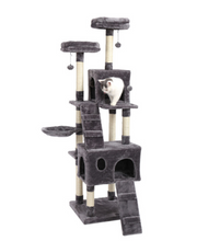 Load image into Gallery viewer, Luxury Cat Tree - Climbing Frame, Scratch Board Toy - Large