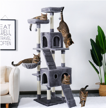 Load image into Gallery viewer, Luxury Cat Tree - Climbing Frame, Scratch Board Toy - Large