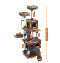 Load image into Gallery viewer, Luxury Cat Tree - Climbing Frame, Scratch Board Toy - Large
