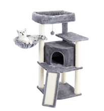 Load image into Gallery viewer, Luxury Cat Tree - Climbing Frame, Scratch Board Toy - Medium Size