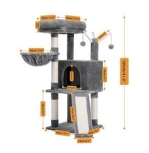 Load image into Gallery viewer, Luxury Cat Tree - Climbing Frame, Scratch Board Toy - Medium Size