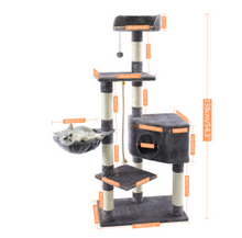 Load image into Gallery viewer, Luxury Cat Tree - Climbing Frame, Scratch Board Toy - Medium Size