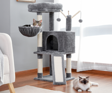 Load image into Gallery viewer, Luxury Cat Tree - Climbing Frame, Scratch Board Toy - Medium Size