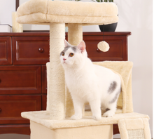 Load image into Gallery viewer, Luxury Cat Tree - Climbing Frame, Scratch Board Toy - Small Size