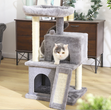 Load image into Gallery viewer, Luxury Cat Tree - Climbing Frame, Scratch Board Toy - Small Size