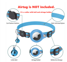 Load image into Gallery viewer, Airtag Protective Case Cat Kitten Collar - Adjustable