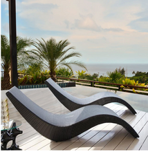 Load image into Gallery viewer, Luxury Plus Furniture - Sleek & Stylish Pool Beach Courtyard Sun Lounger