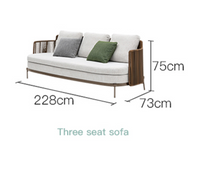 Load image into Gallery viewer, Luxury Plus Furniture - 3 Seater Sofa (Balcony, Patio, Courtyard)