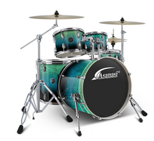 Load image into Gallery viewer, New Professional Level Jazz Drum Set - Many Colours - Logo Customise