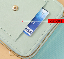 Load image into Gallery viewer, Women's Crossbody Shoulder Cellphone Purse with Straps - Touch Screen