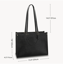 Load image into Gallery viewer, Women's Leather Messenger Bag - Friends Edition
