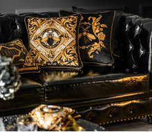 Load image into Gallery viewer, "Arna Royal Victorian Collection" European-Style Sofa Cushion Cover Luxury Embroidery