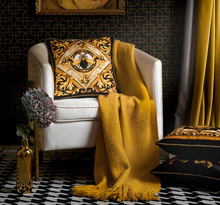 Load image into Gallery viewer, "Arna Royal Victorian Collection" European-Style Sofa Cushion Cover Luxury Embroidery
