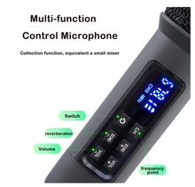 Load image into Gallery viewer, UHF Wireless Handheld Dynamic Karaoke Microphone Bluetooth Receiver Professional