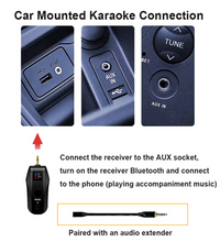 Load image into Gallery viewer, UHF Wireless Handheld Dynamic Karaoke Microphone Bluetooth Receiver Professional