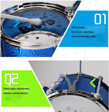 Load image into Gallery viewer, My First Drum Kit - 3+ years, Blue or Red