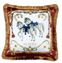 Load image into Gallery viewer, "Arna Royal Victorian Collection" European-Style Sofa Tassel Velvet Cushion Cover
