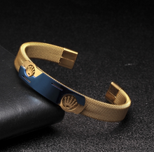 Load image into Gallery viewer, Man's Crown Bangle - 3 Styles 10mm