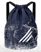 Load image into Gallery viewer, Sports Gym Swimming Backpack Drawstring Bag Beach - Waterproof.