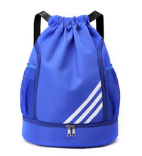 Load image into Gallery viewer, Sports Gym Swimming Backpack Drawstring Bag Beach - Waterproof.