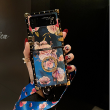 Load image into Gallery viewer, Designer Samsung Case + Ring Stand - Galaxy Zip Flip 3 - Galaxy Zip Flip 4 (Many Styles)
