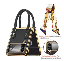 Load image into Gallery viewer, Designer Samsung Case + Ring Stand - Galaxy Zip Flip 3 - Galaxy Zip Flip 4 (Many Styles)