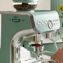 Load image into Gallery viewer, AC-517ED Coffee Machine Italian Household Instant Grinder Small Full Semi-automatic