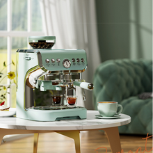 Load image into Gallery viewer, AC-517ED Coffee Machine Italian Household Instant Grinder Small Full Semi-automatic