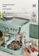 Load image into Gallery viewer, AC-517ED Coffee Machine Italian Household Instant Grinder Small Full Semi-automatic