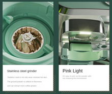 Load image into Gallery viewer, AC-517ED Coffee Machine Italian Household Instant Grinder Small Full Semi-automatic