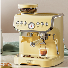 Load image into Gallery viewer, AC-517ED Coffee Machine Italian Household Instant Grinder Small Full Semi-automatic