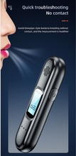 Load image into Gallery viewer, New Portable Non-contact Alcohol Tester Breathalyzer Rechargeable With LED