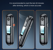 Load image into Gallery viewer, New Portable Non-contact Alcohol Tester Breathalyzer Rechargeable With LED