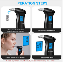 Load image into Gallery viewer, Handheld Backlight Digital Alcohol Tester