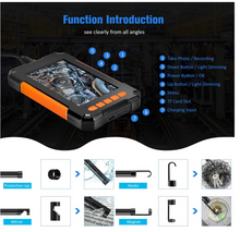 Load image into Gallery viewer, Industrial Endoscope Camera 1080P 4.3 Inch IPS Single or Dual Lens